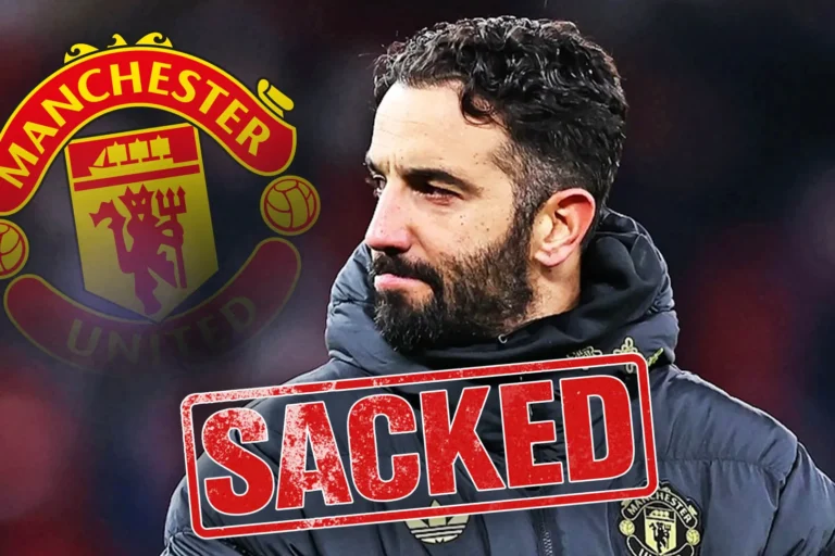 Ruben Amorim Sacked as Manchester United manager